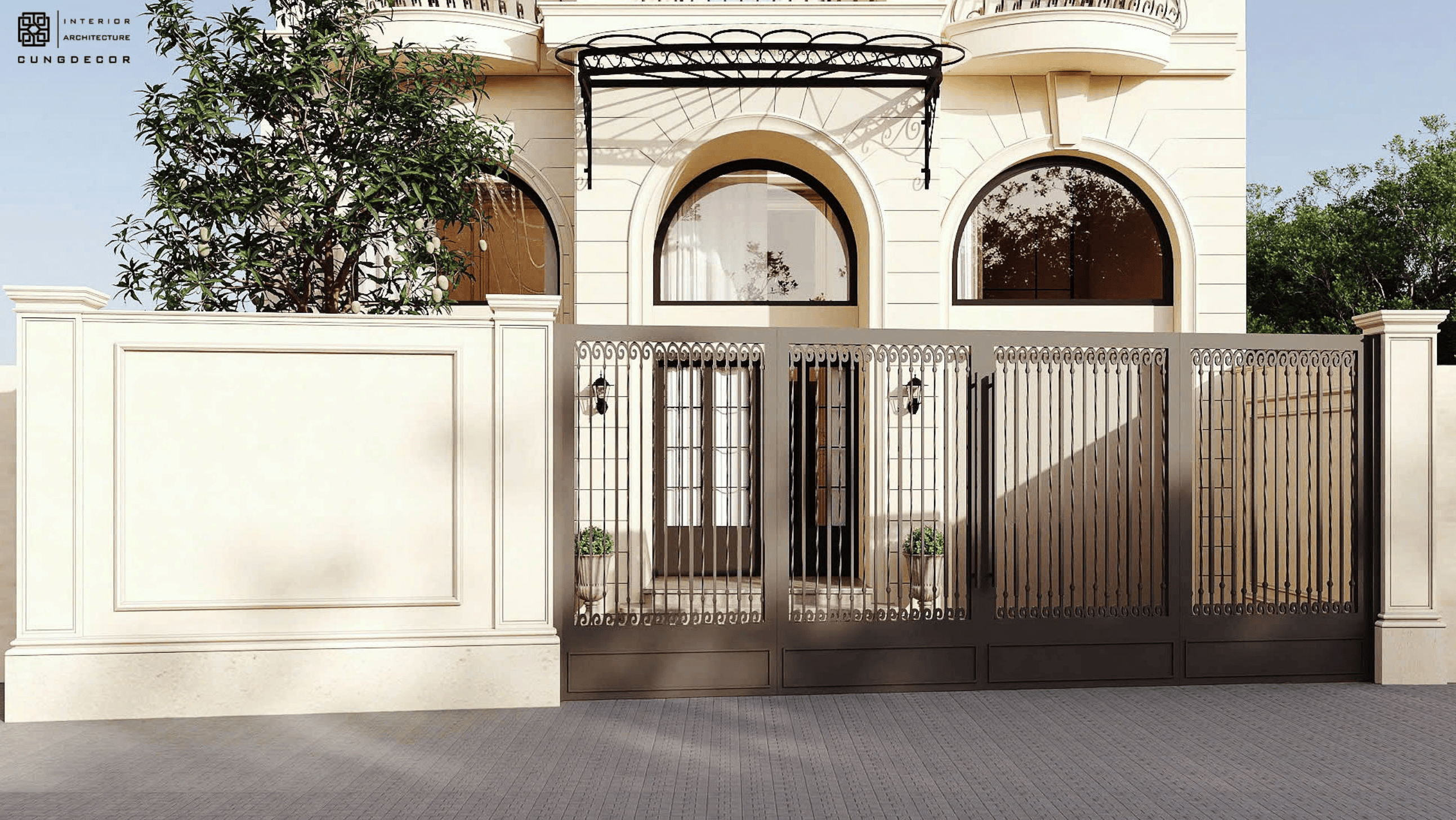 Nhà phố hiện đại